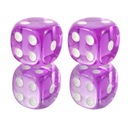 НАБОР ИЗ 2 КУБИКОВ D6 RPG С РУНАМИ ДРАКОНА 1,1 СМ