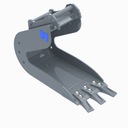 Łyżka Wacker Pogłębiona do Gliny 300 mm -Moc. HS03