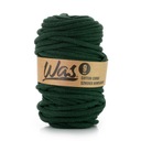 Шнурок WAS плетеный хлопковый 9мм, 50м, бутылочно-зелёный