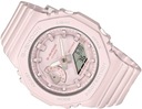 MODNY ZEGAREK DAMSKI CASIO G-SHOCK GMA-S2100BA-4AER PUDROWY RÓŻ - ZESTAW
