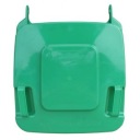 КОРЗИНА КРЫШКА 120л KJS412 ЗЕЛЕНАЯ KJZ912