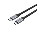 Кабель Unitek Kabel USB-C — USB-C | 1 метр | 4K 60 Гц 20 В/5 А | C14082ABK