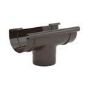 GAMRAT PVC LEJ SPUSTOWY 125/90 BRĄZ 8019