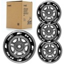 Komplet 4x kółka 84 mm 82A + łożyska ABEC-9 do rolek molti