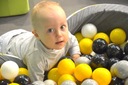 Сухой детский бассейн с шариками, 200 мячей, манеж, 90х40, бассейн