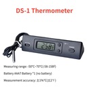 DS-1 Новый цифровой гигрограф с зондом, термометр для аквариума, электронный