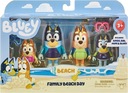 Набор фигурок MOOSE TOYS Bluey Family Beach Day