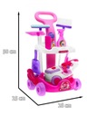 Upratovací vozík pre dizety 3 Interaktívny Pohlavie chlapci dievčatá