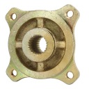 1 ПАРА 4 КІЛКИ 24T SPLINE ЗАДНЯ OS СТУПИЦІ КОЛІС 25MM ДЛЯ 125CC 150CC QP  фото 6