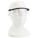 Защитные очки для работы. Очки с защитой от брызг. Охрана труда и безопасность. Бесцветная защита глаз.