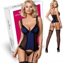 Корсет и стринги OBSESSIVE 825-COR-6 S/M
