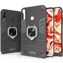 ARMOR CASE ДЛЯ HUAWEI P40 LITE ЧЕРНОЕ КОЛЬЦО-ДЕРЖАТЕЛЬ ARMOR + 9H СТЕКЛО