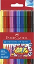 Fixy &quot;Grip&quot;, 10 farieb, trojhranné, FABER-CASTELL