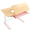 Электрический подъемный детский стол Spacetronik XD SPE-X116P розовый