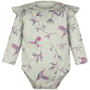 БОДИ С РЮШАМИ, ДЛИННЫЙ РУКАВ, хлопок 80-х