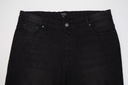 BoohooMAN čierne džínsy s dierami na kolenách W42 Pohlavie Výrobok pre mužov