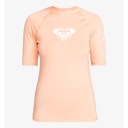 Футболка с коротким рукавом Roxy SS Whole Hearted UPF 50 Rashguard Souffle 2024 S