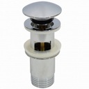 AR TYCNER CLICK-CLACK ПРОБКА ДЛЯ РАКОВИНЫ С ПЕРЕЛИВОМ ХРОМ