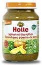 HOLLE BIO УЖИННОЕ БЛЮДО ШПИНАТ С КАРТОФЕЛЕМ 190Г