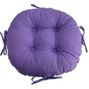Подушка на табурет-стул, 35 см, светло-фиолетовый КРУГ