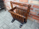 Деревянный голландский газетный стеллаж 043