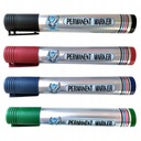 ПЕРМАНЕНТНЫЙ КРУГЛЫЙ ВОДОНЕПРОНИЦАЕМЫЙ МАРКЕР 4 ЦВЕТА