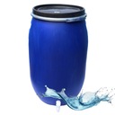 Пластиковая ствола с аттестацией маринованного бака водопроводчика 120 л.