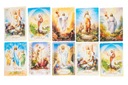 Религиозные пасхальные открытки с Иисусом - набор из 10 шт.