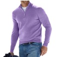 Nový pánsky sveter s polovičným zipsom 2023 jesenné ležérne vlnené P Kód výrobcu brak
