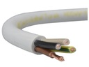 Многожильный кабель H05VV-F OWY 4х2,5мм2 белый