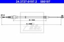 ATE CABLE BRAKES RECZ. SEAT T. IBIZA 02-09 LE/PR photo 2 - milautoparts-fr.ukrlive.com