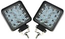 FARO EN FUNCIONAMIENTO 16 DIODO LUMINOSO LED 48W 12-24V DE DIODOS LUMINOSOS 2 PIEZAS PIEZAS 