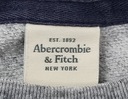 Abercrombie&Fitch Szara Bluza 34 XS Kolor szary