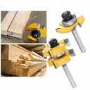 НАБОР ШПОНКО-ПАЗОВЫХ ФРЕЗ С ПОДШИПНИКОМ, ХВОСТОВИК 8 мм