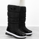 Черные женские зимние ботинки муклюк на платформе 518-1 размер 39