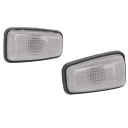 2PCS БОКОВЫЙ ИНДИКАТОР СВЕТОДИОДНЫЕ REPEATER LIGHT 632567 БЕЖЕВЫЙ ZNISZCZANIE QQ  фото 6