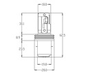 Светодиодная лампа BA20D 35W 12V Junak Zipp Romet для скутера