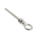 2XSTAINLESS STEEL ДОВГІ ПЕТЛЯ PODNOSZACE Z ГАЙКА I ПІДКЛАДКА 00MM  (18520913697) фото min 7