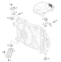 НИЖНЯЯ КРЕПКА РАДИАТОРА OPEL CHEVROLET