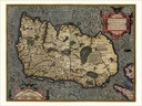 Карта ИРЛАНДИЯ 30х40см 1592 г. М33