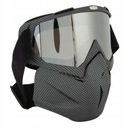 Motocyklová maska Protiprachové okuliare, odolné Hmotnosť (s balením) 1.01 kg