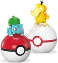 Kocky MEGA Pokemon Pokeball Bulbasaur a Psyduck 2-pack 63 diel HXP14