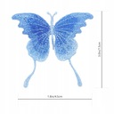 3 ks DIY nášivky na oblečenie motýle výšivky Hlavný materiál iný