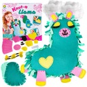 КРЕАТИВНЫЙ НАБОР ПОДУШЕК-МАСКОТ LAMA PLUSH своими руками