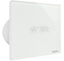ENSO 120 стеклянный вентилятор для ванной комнаты, датчик влажности, таймер + заслонка