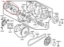 КОЛЕСО ШКІВ ЗЧЕПЛЕННЯ ВАРІАТОРА QUAD ATV KYMCO MXU 300R OEM!  (18161741998) фото min 5