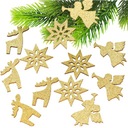 ЗОЛОТОЙ АНГЕЛ ЗВЕЗДЫ С БЛЕСКАМИ СНЕЖИНКИ ДЛЯ РОЖДЕСТВЕНСКОЙ ЕЛКИ ПЛАТЬЕ БОЛЬШОЙ НАБОР