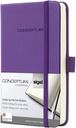 Блокнот А6 Sigel Magic Purple Блокнот с фиолетовыми линиями