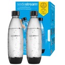 2x FLAŠE SODASTREAM FLAŠA DO SATURÁTORA 1L DVOJUPAK - DO UMÝVAČKY RIADU