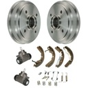ТОРМОЗНЫЕ БАРАБАНЫ + КОЛОДКИ + ЦИЛИНДРЫ + ПРУЖИНЫ DAEWOO MATIZ